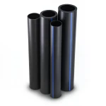 مواسير HDPE PE 100 ضغط 4 بار قطر خارجي 180 مم سمك 4.4 مم لون اسود | نيبروبلاست
