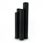 أنابيب HDPE الجودة   SDR 17.6  قطر خارجي 160 مم سمك 9.1 مم لون اسود