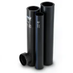 مواسير HDPE نيبروبلاست PE 100 ضغط 4 بار قطر خارجي 225 مم سمك 5.5 مم لون اسود | نيبروبلاست