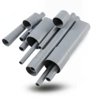 UPVC Pipes Nominal Pressure 2 Bar Outside Diameter 500 mm Thickness 4 mm Gray