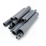 UPVC Pipes Nominal Pressure 2 Bar Outside Diameter 630 mm Thickness 2 mm Gray