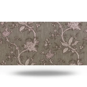 Italian Wallpaper Floral Design 10mx1.06m Dark Beige, Model 38008