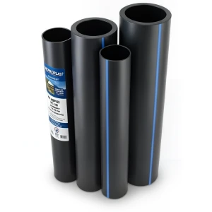 HDPE Pipes PE 100 Pressure 4 Bar Outside Diameter 250 mm Thickness 6.2 mm Black | NEPROPLAST