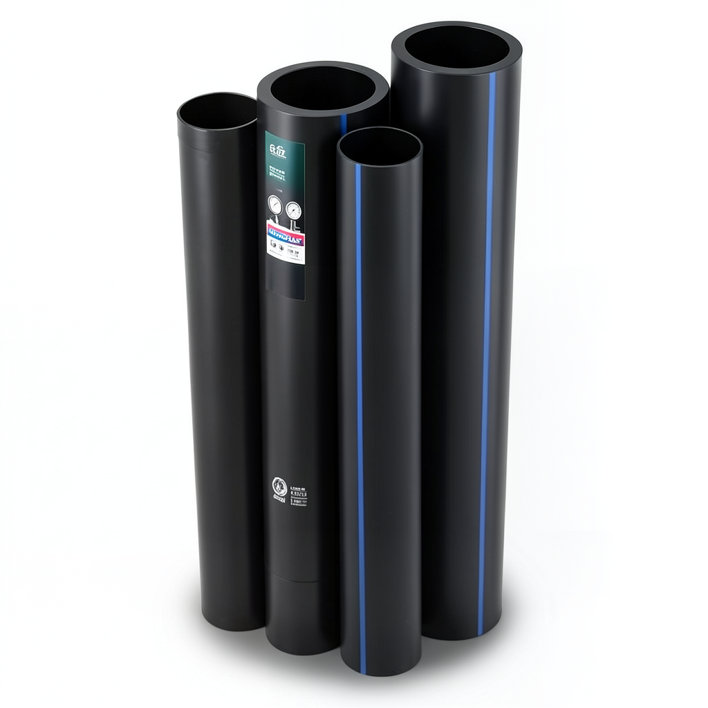 مواسير HDPE نيبروبلاست PE 100 ضغط 4 بار قطر خارجي 280 مم سمك 6.9 مم لون اسود | نيبروبلاست