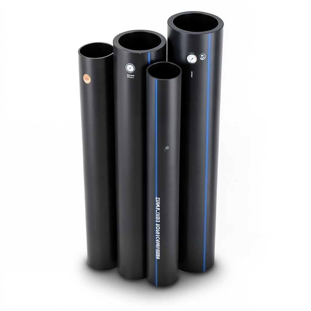 HDPE Pipes PE 100 Pressure 4 Bar Outside Diameter 355 mm Thickness 8.7 mm Black | NEPROPLAST