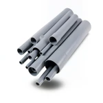 UPVC Pipes Nominal Pressure 4 Bar Outside Diameter 630 mm Thickness 12.4 mm Gray