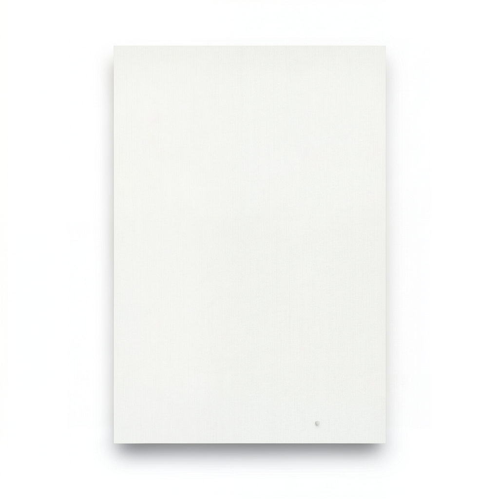 German Plain Wallpaper 10m x 0.53m Off White, Model 10004-25