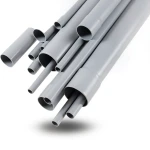 UPVC Pipes Nominal Pressure 2 Bar Outside Diameter 180 mm Thickness 1.8 mm Gray