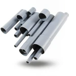 UPVC Pipes Nominal Pressure 10 Bar Outside Diameter 500 mm Thickness 23.9 mm Gray