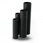 مواسير HDPE الجودة   SDR 17.6   قطر خارجي 75 مم سمك 4.3 مم لون اسود