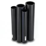 مواسير HDPE PE 100 ضغط 4 بار قطر خارجي 500 مم سمك 12.3 مم لون اسود | نيبروبلاست