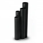 أنابيب HDPE الجودة   SDR 17.6  قطر خارجي 160 مم سمك 9.1 مم لون اسود