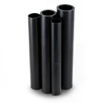مواسير HDPE PE 100 ضغط 4 بار قطر خارجي 630 مم سمك 15.4 مم لون أسود | نيبروبلاست
