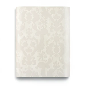 Classic Wallpaper Length 10m, Width 0.70m, Pale Beige Color, Model 15017