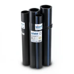 مواسير HDPE نيبروبلاست PE 80 ضغط 3.2 بار قطر خارجي 140 مم سمك 3.5 مم لون اسود | نيبروبلاست