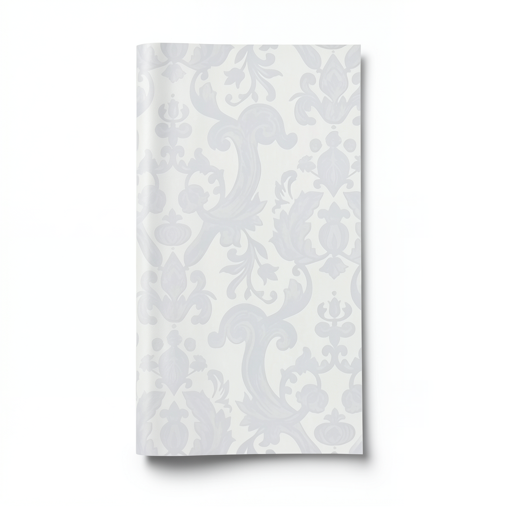 Classic Wallpaper Length 10m, Width 0.70m, Pale Gray, Model 15018