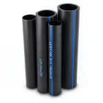 مواسير HDPE PE 80 ضغط 3.2 بار قطر خارجي 180 مم سمك 4.4 مم لون اسود | نيبروبلاست