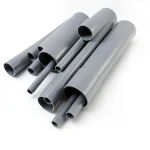 UPVC Pipes Pressure 10 Bar Outside Diameter 560 mm Thickness 26.7 mm Gray