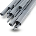 UPVC Pipes Nominal Pressure 2 Bar Outside Diameter 200 mm Thickness 1.8 mm Gray