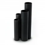 أنابيب HDPE الجودة   SDR 17.6  قطر خارجي 160 مم سمك 9.1 مم لون اسود