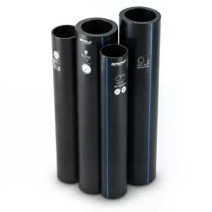 HDPE Pipes PE 100 Pressure 4 Bar Outside Diameter 560 mm Thickness 13.7 mm Black | NEPROPLAST
