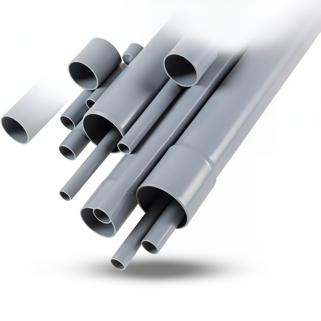 UPVC Pipes Nominal Pressure 10 Bar Outside Diameter 315 mm Thickness 15 mm Gray