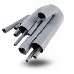 UPVC Pipes Nominal Pressure 10 Bar Outside Diameter 500 mm Thickness 23.9 mm Gray