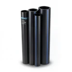 مواسير HDPE PE 80 ضغط 3.2 بار قطر خارجي 180 مم سمك 4.4 مم لون اسود | نيبروبلاست