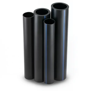 مواسير HDPE نيبروبلاست PE 80 ضغط 3.2 بار قطر خارجي 225 مم سمك 5.5 مم لون اسود | نيبروبلاست