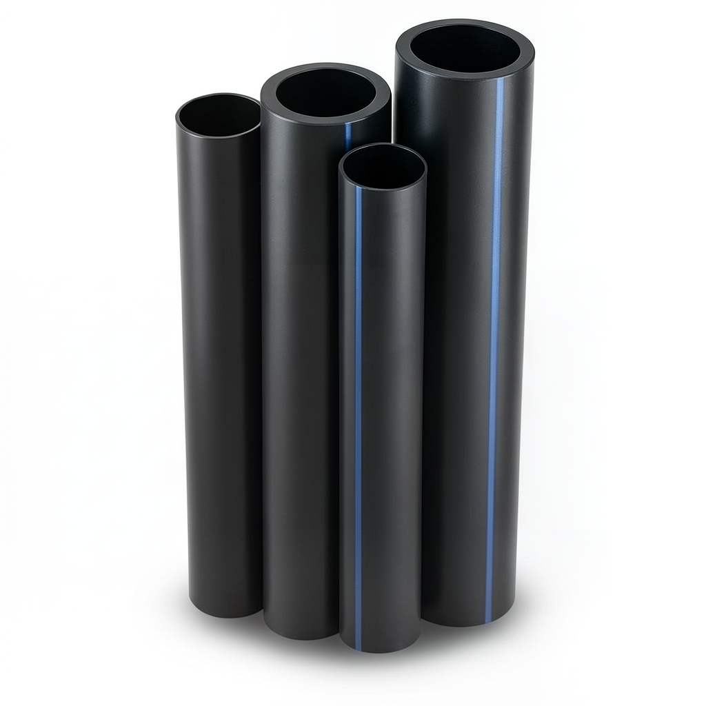 Neproplast HDPE Pipes PE 80 Pressure 3.2 Bar Outside Diameter 225 mm Thickness 5.5 mm Black | NEPROPLAST