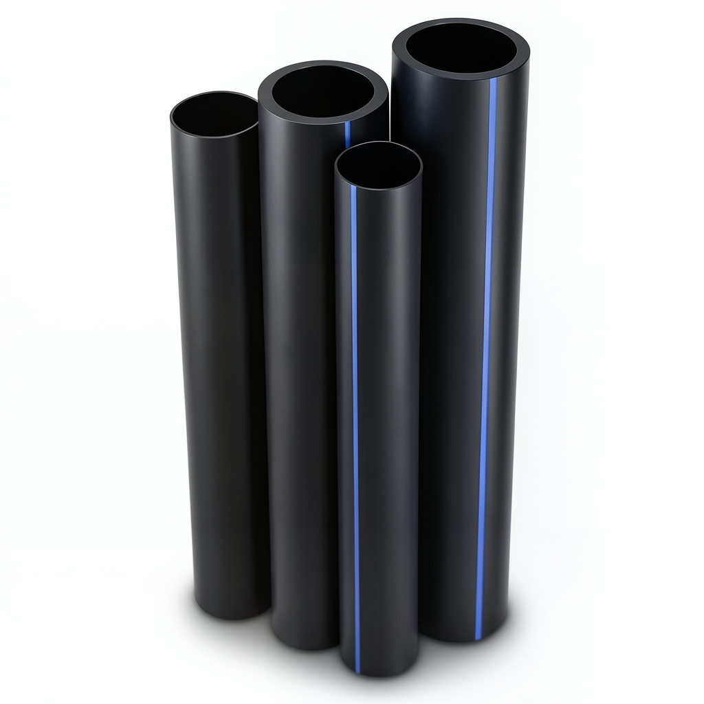 مواسير HDPE PE 100 ضغط 4 بار قطر 450 مم سمك 11.0 مم لون اسود | نيبروبلاست