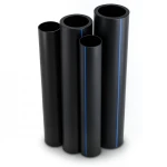 مواسير HDPE نيبروبلاست PE 80 ضغط 3.2 بار قطر خارجي 250 مم سمك 6.2 مم لون اسود | نيبروبلاست