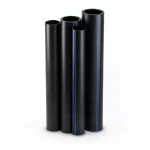 مواسير HDPE PE 100 ضغط 4 بار قطر خارجي 500 مم سمك 12.3 مم لون اسود | نيبروبلاست