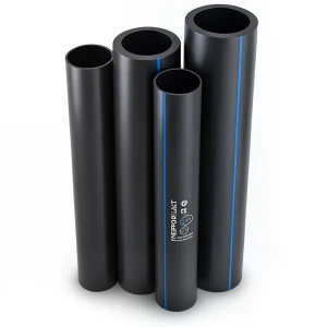 Neproplast HDPE Pipes PE 80 Pressure 3.2 Bar Outside Diameter 140 mm Thickness 3.5 mm Black | NEPROPLAST