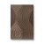 German Wavy Wall Covering 10m x 0.53m Brown, Model 10045-15 - Image 1