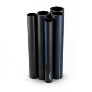 مواسير HDPE نيبروبلاست PE 80 ضغط 3.2 بار قطر خارجي 160 مم سمك 4.0 مم لون اسود | نيبروبلاست