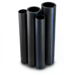 مواسير HDPE PE 80 ضغط 3.2 بار قطر خارجي 180 مم سمك 4.4 مم لون اسود | نيبروبلاست