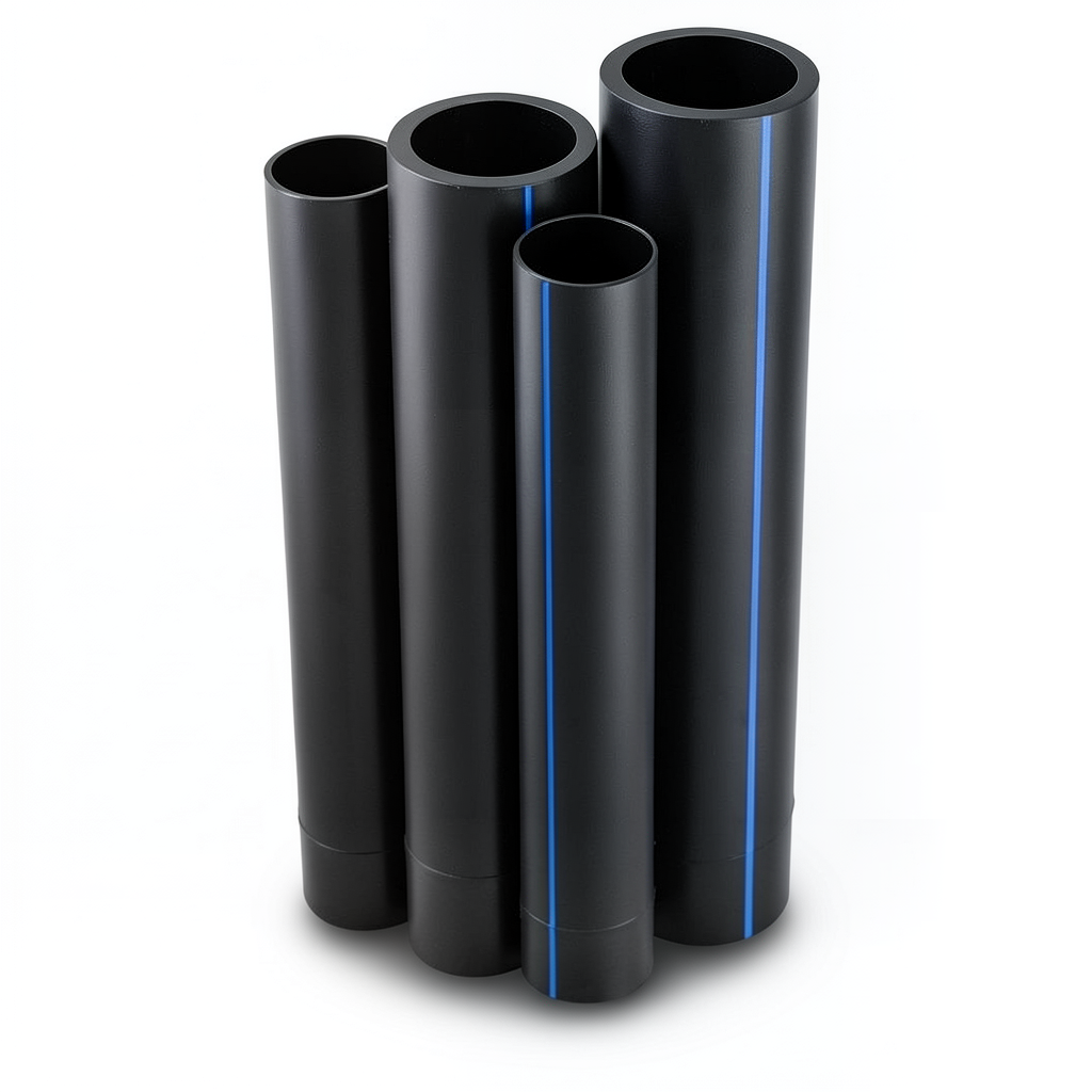 مواسير HDPE PE 80 ضغط 3.2 بار قطر خارجي 180 مم سمك 4.4 مم لون اسود | نيبروبلاست