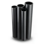 مواسير HDPE نيبروبلاست PE 80 ضغط 3.2 بار قطر خارجي 500 مم سمك 12.3 مم لون اسود | نيبروبلاست
