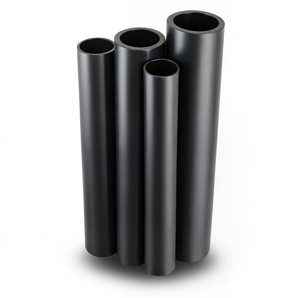 مواسير HDPE نيبروبلاست PE 80 ضغط 3.2 بار قطر خارجي 500 مم سمك 12.3 مم لون اسود | نيبروبلاست