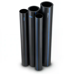 مواسير HDPE PE 80 ضغط 3.2 بار قطر خارجي 630 مم سمك 15.4 مم لون اسود | نيبروبلاست