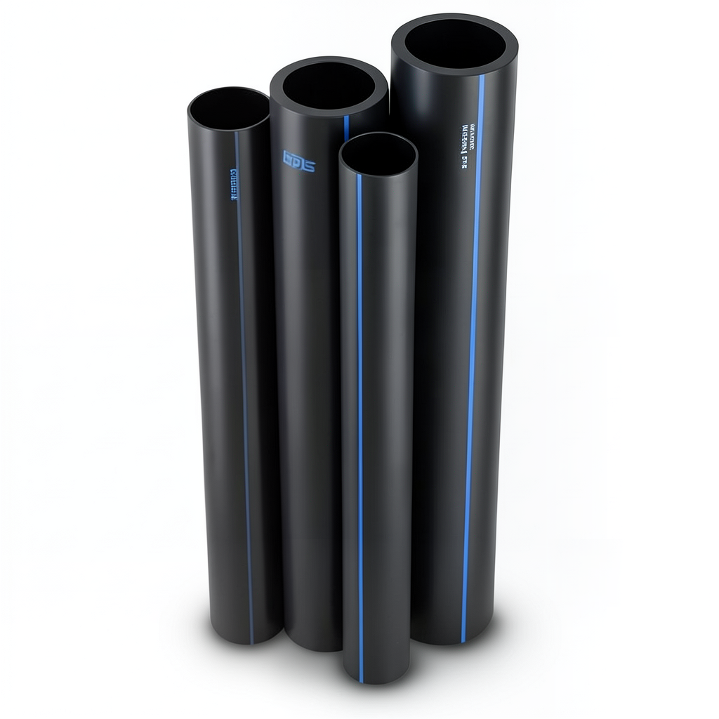 HDPE Pipes PE 80 Pressure 3.2 Bar Outside Diameter 630 mm Thickness 15.4 mm Black | NEPROPLAST