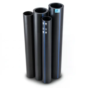 مواسير HDPE نيبروبلاست PE 80 ضغط 3.2 بار قطر خارجي 250 مم سمك 6.2 مم لون اسود | نيبروبلاست
