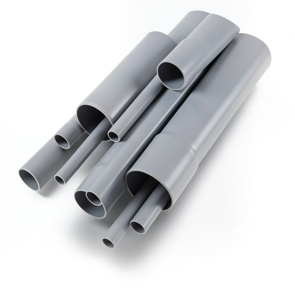 UPVC Pipes Nominal Pressure 6 Bar Outside Diameter 560 mm Thickness 16.4 mm Gray
