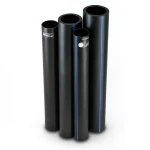 مواسير HDPE نيبروبلاست PE 80 ضغط 3.2 بار قطر خارجي 500 مم سمك 12.3 مم لون اسود | نيبروبلاست