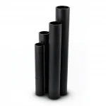 أنابيب HDPE الجودة   SDR 17.6  قطر خارجي 280 مم سمك 15.9 مم لون اسود