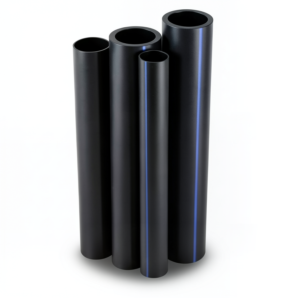 HDPE Pipes PE 80 Pressure 3.2 Bar Outside Diameter 630 mm Thickness 15.4 mm Black | NEPROPLAST