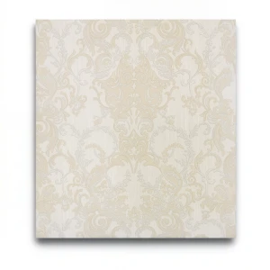 Italian Wallpaper Beige Color Classic Design, Size 10m x 0.70m, Model 15022