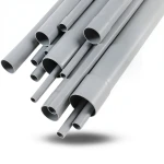 UPVC Pipes Waste Disposal Outside Diameter 50 mm Thickness 1.8 mm Gray