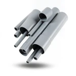 أنابيب صرف UPVC قطر خارجي 75 مم سمك 1.8 مم لون رمادي